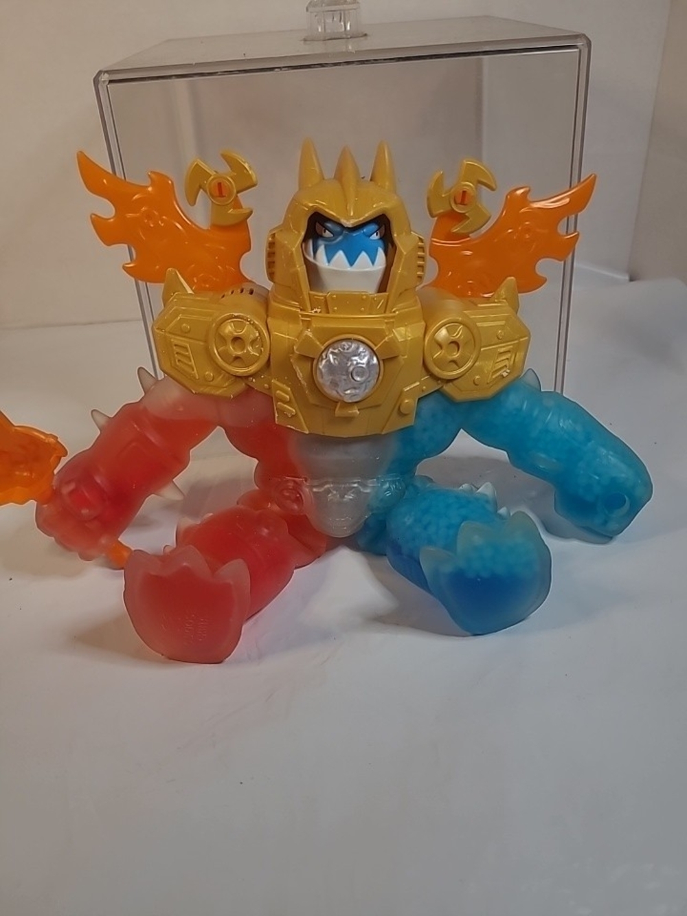 Goo Jit Zu Meteor Madness Goo-Tron Supreme Figure (Incomplete) Works (T)